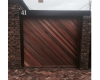Meranti diagonal slatted tip up